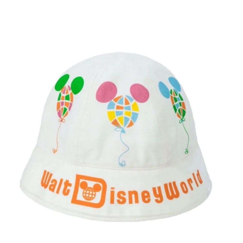 2022‎ Disney Parks Vault Collection 50th Anniversary Balloon Bucket Hat Adult OS